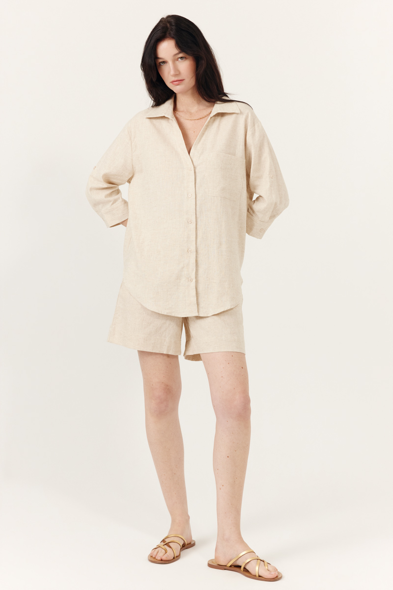 CAMISA AVELYNE COLOR BEIGE 2